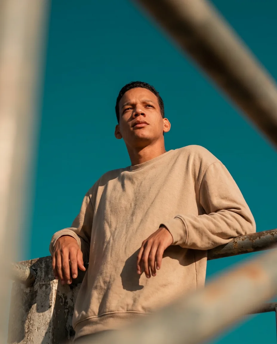 Retrato estilo capa de revista gerado por IA