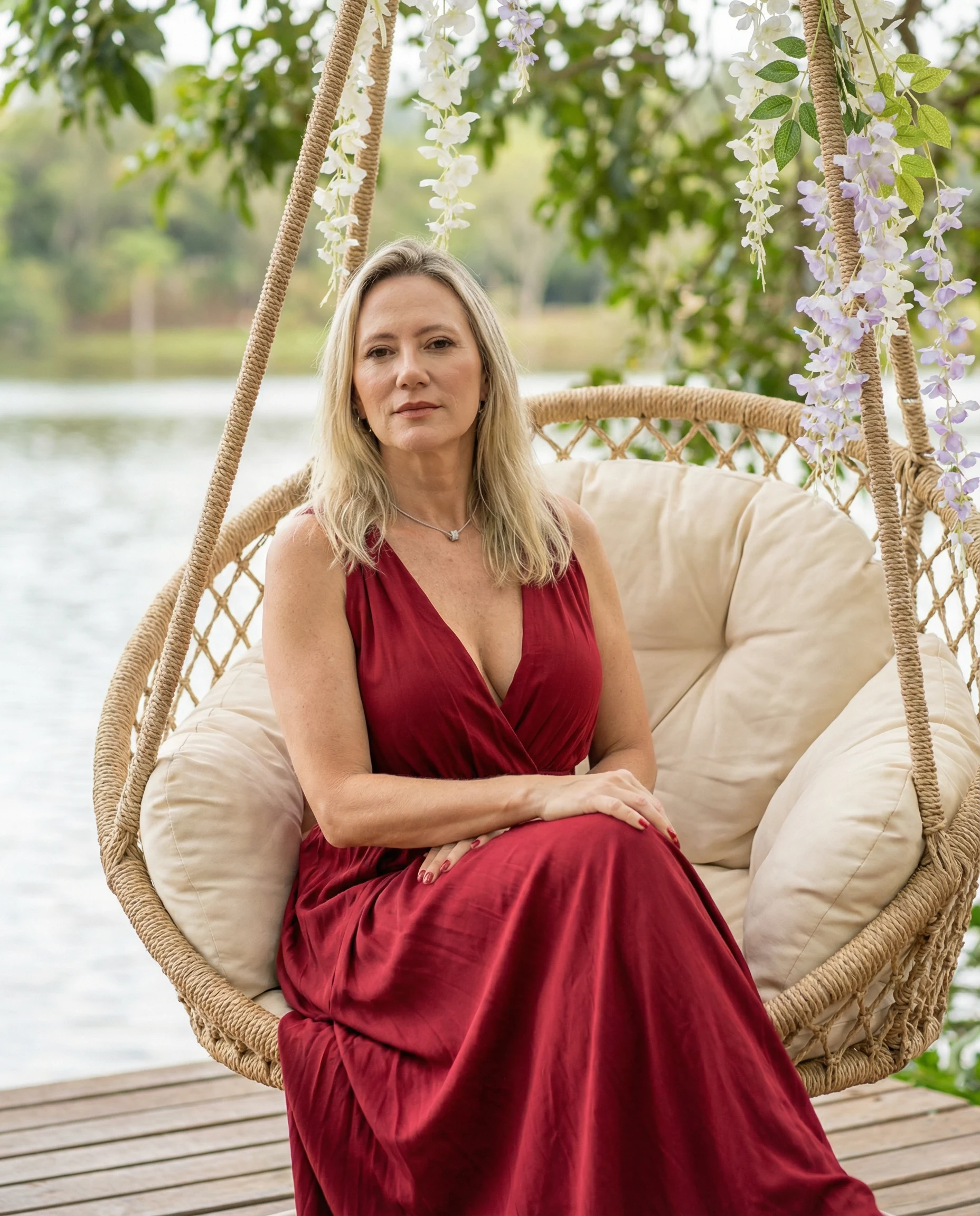 Retrato lifestyle elegante IA